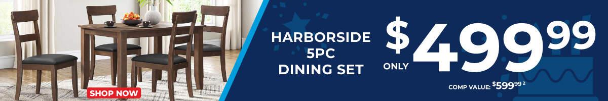 Harborside 5pc Dining Set, Only $499.99 Comp Value $599.99 1. Shop now.