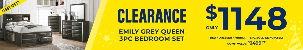 PLP banner: Clearance Furniture