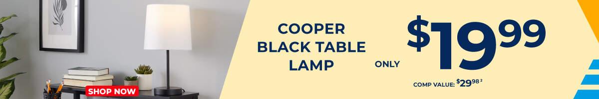 Cooper Table Lamp. Accents starting at $19.99! Shop now.