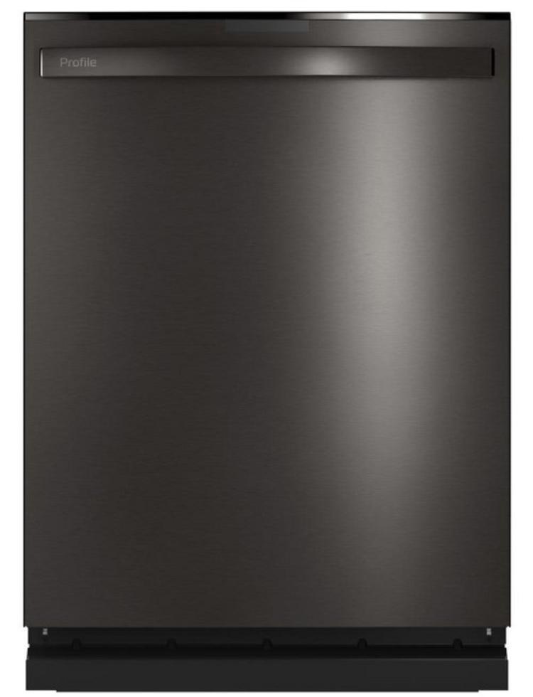 GE Profile Series PDT715SBNTS 24" Dishwasher w/ Hidden Controls - Black Stainless Steel