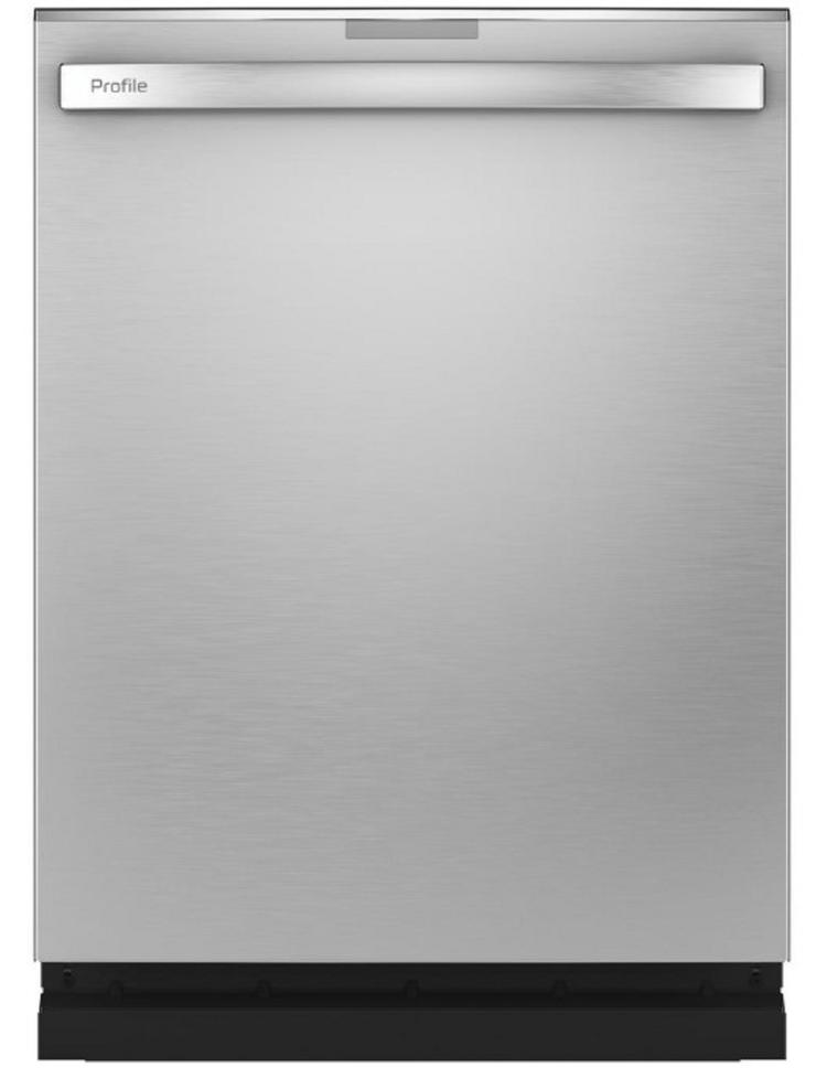 GE Profile Series PDT775SYNFS 24" Interior Dishwasher with Hidden Controls - Stainless Steel