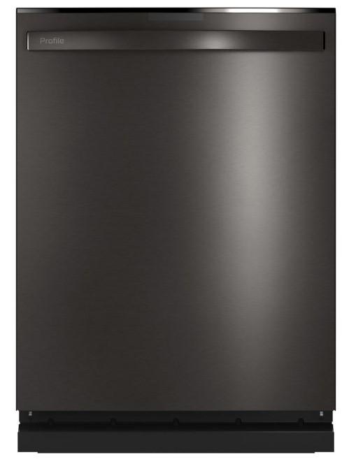 GE Profile Series PDT775SBNTS 24" Interior Dishwasher with Hidden Controls - Black Stainless Steel
