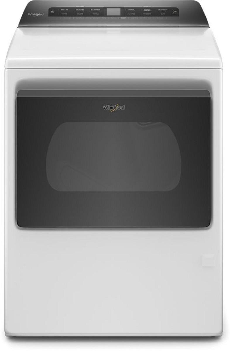 Whirlpool WED5100HW 27" 7.4 Cu. Ft. White Front Load Electric Dryer