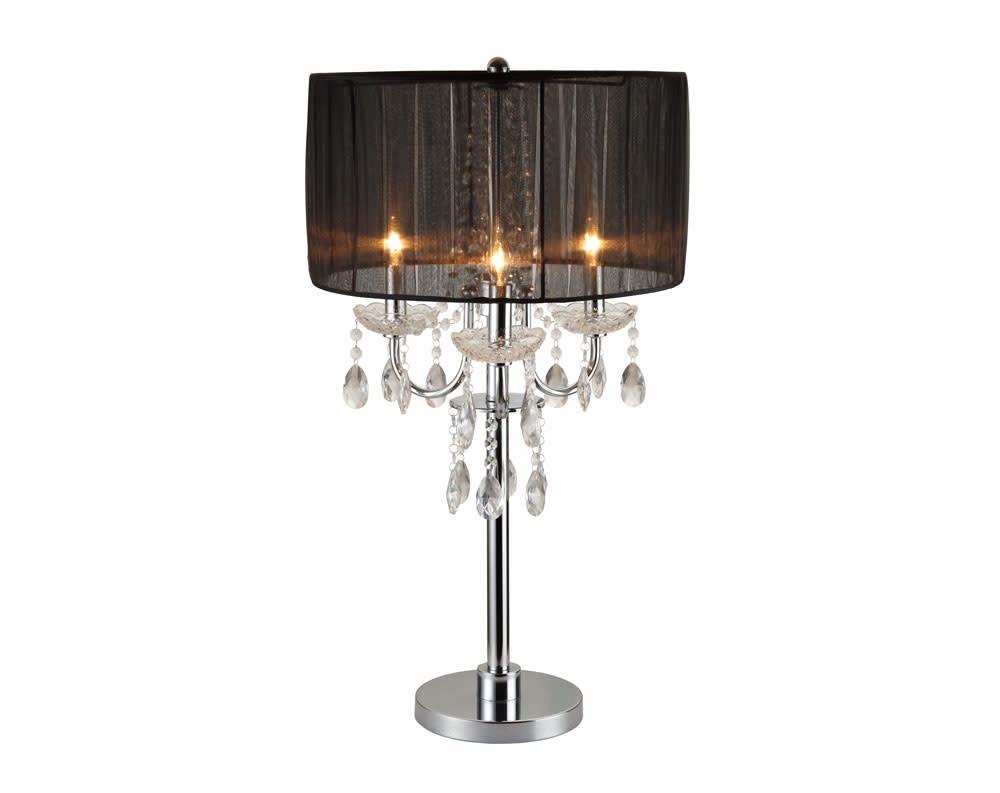 Crystal Chandelier Table Lamp