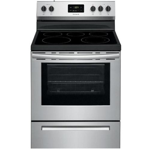 Frigidaire FCRE3052AS 30" Smooth Top Manual Clean Range in Stainless Steel