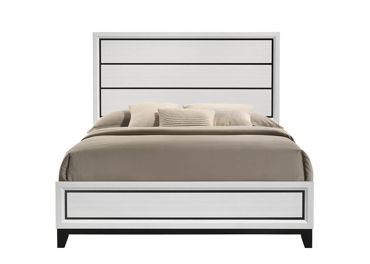 Carson White Queen Bed