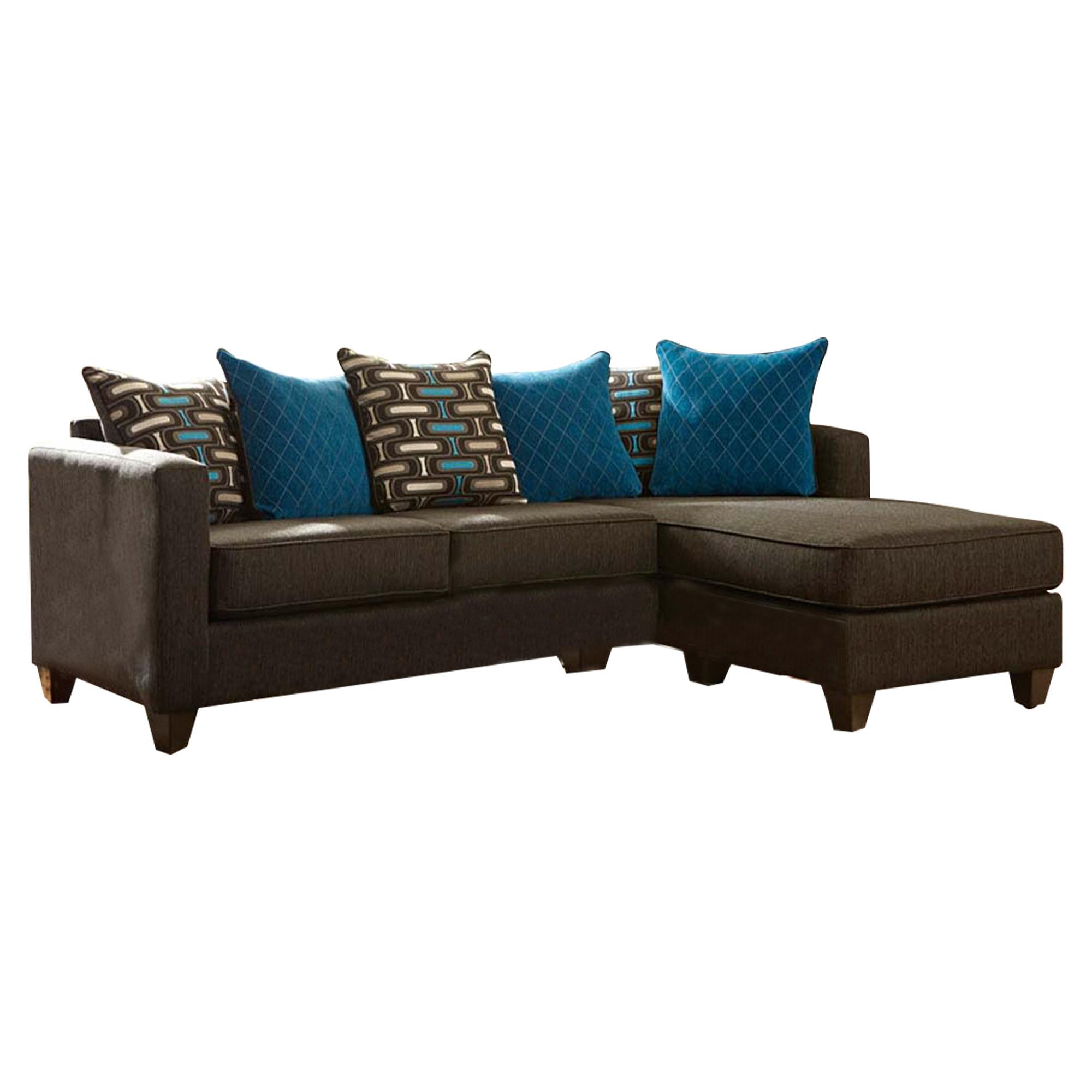 Watson Grey 2-piece Sectional with Chaise