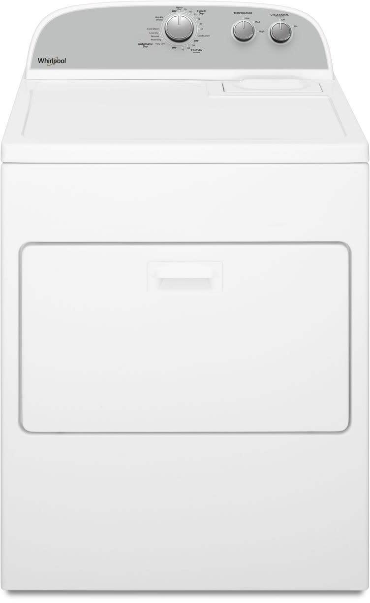 Whirlpool WED4950HW 7.0 cu ft Dryer with AutoDry Drying System in White