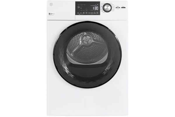 GE GFD14ESSNWW 4.3 Cu. Ft. Front Load Electric Dryer in White