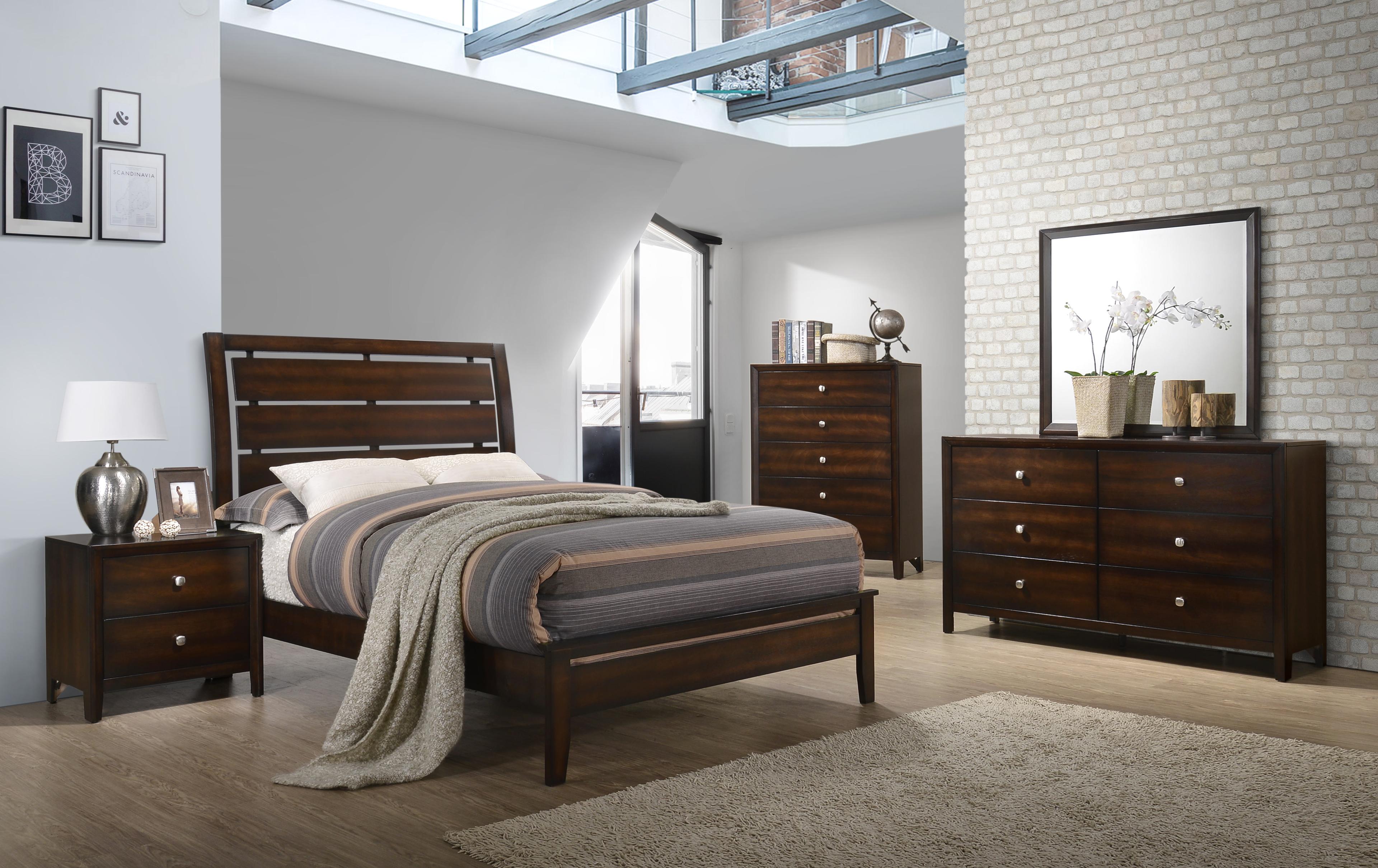 Jackson Chestnut Bedroom Collection lifestyle picture