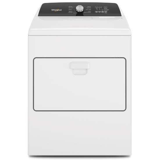 Whirlpool WED5010LW 7.0 Cu. Ft. Electric Moisture Sensing Dryer in White