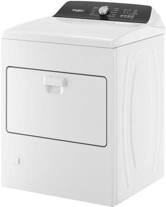 Whirlpool WGD5010LW 7.0 Cu. Ft. Top Load Gas Moisture Sensing Dryer in White