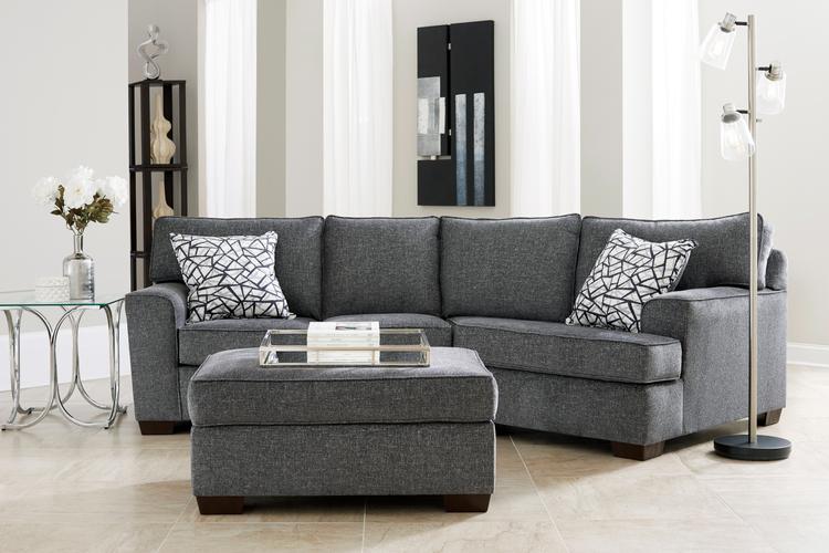 Tucker Grey 2PC Sectional