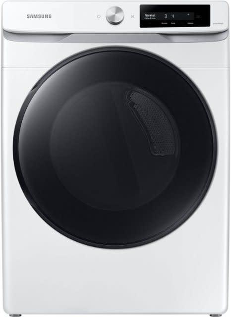 Samsung DVE45A6400W/A3 7.5 cu. ft. Smart Dial Electric Dryer in White