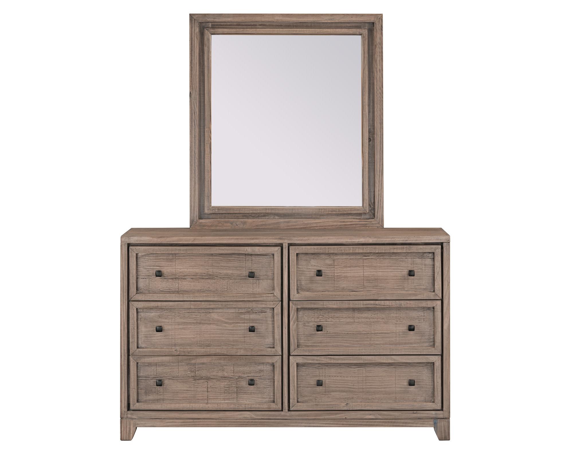 Cooper Brown Dresser and Mirror