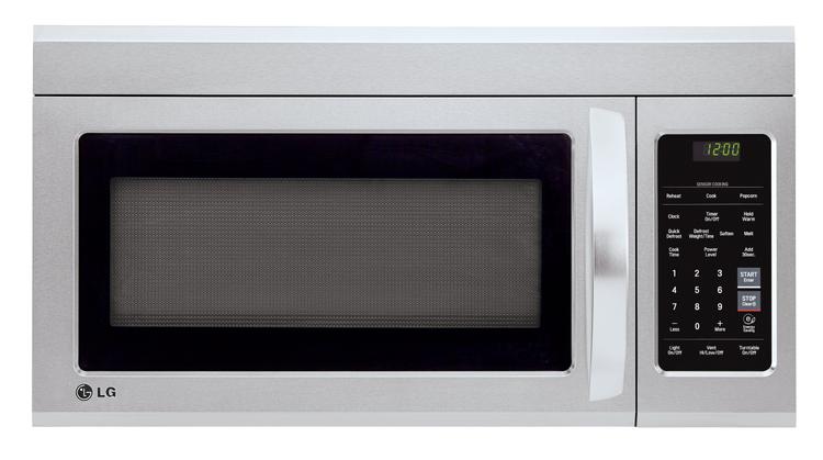 LG LMV1831ST 1.8 Cu. Ft. Over-the-Range Microwave Oven w/ EasyClean® - Stainless Steel