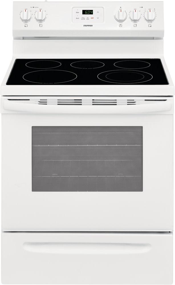 Tappan TCRE3013AW 5 Element Electric Range in White