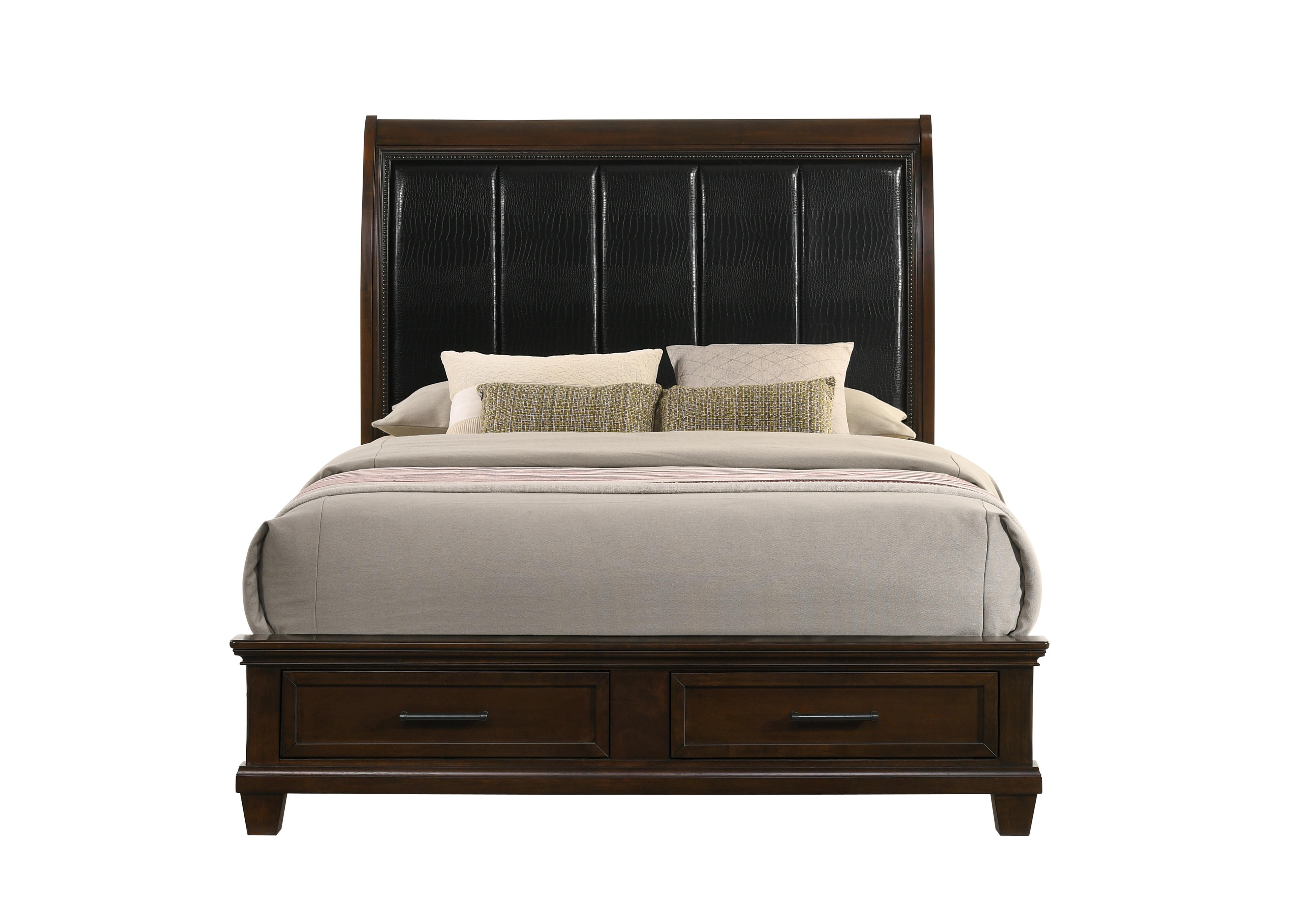 Bradford Brown Queen Upholstered Bed