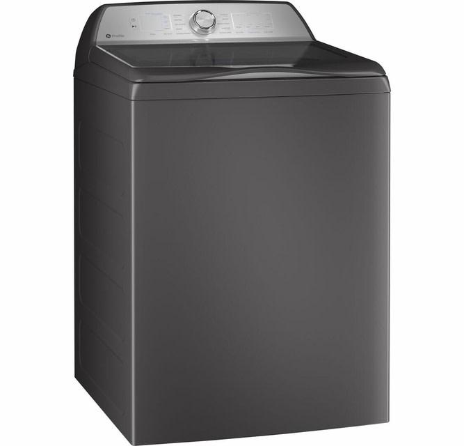 GE Profile PTW605BPRDG 28 Inch 4.9 Cu. Ft. Top Load Smart Washer in Grey