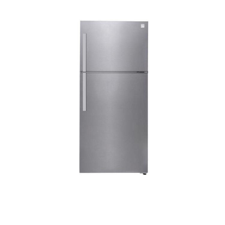 Kenmore 70765 18.3 Cu. Ft. Deluxe Top-Freezer Refrigerator in Stainless Steel