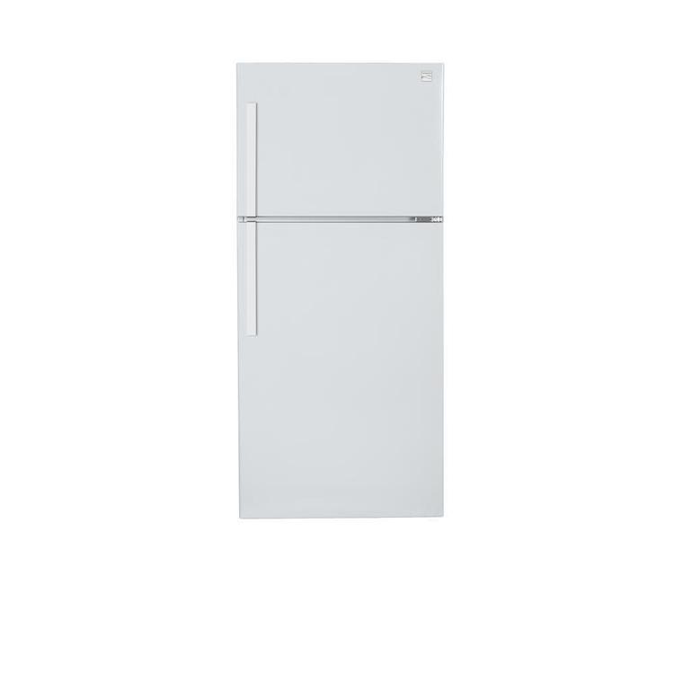 Kenmore 70762 18.3 Cu. Ft. Deluxe Top Freezer Refrigerator in White