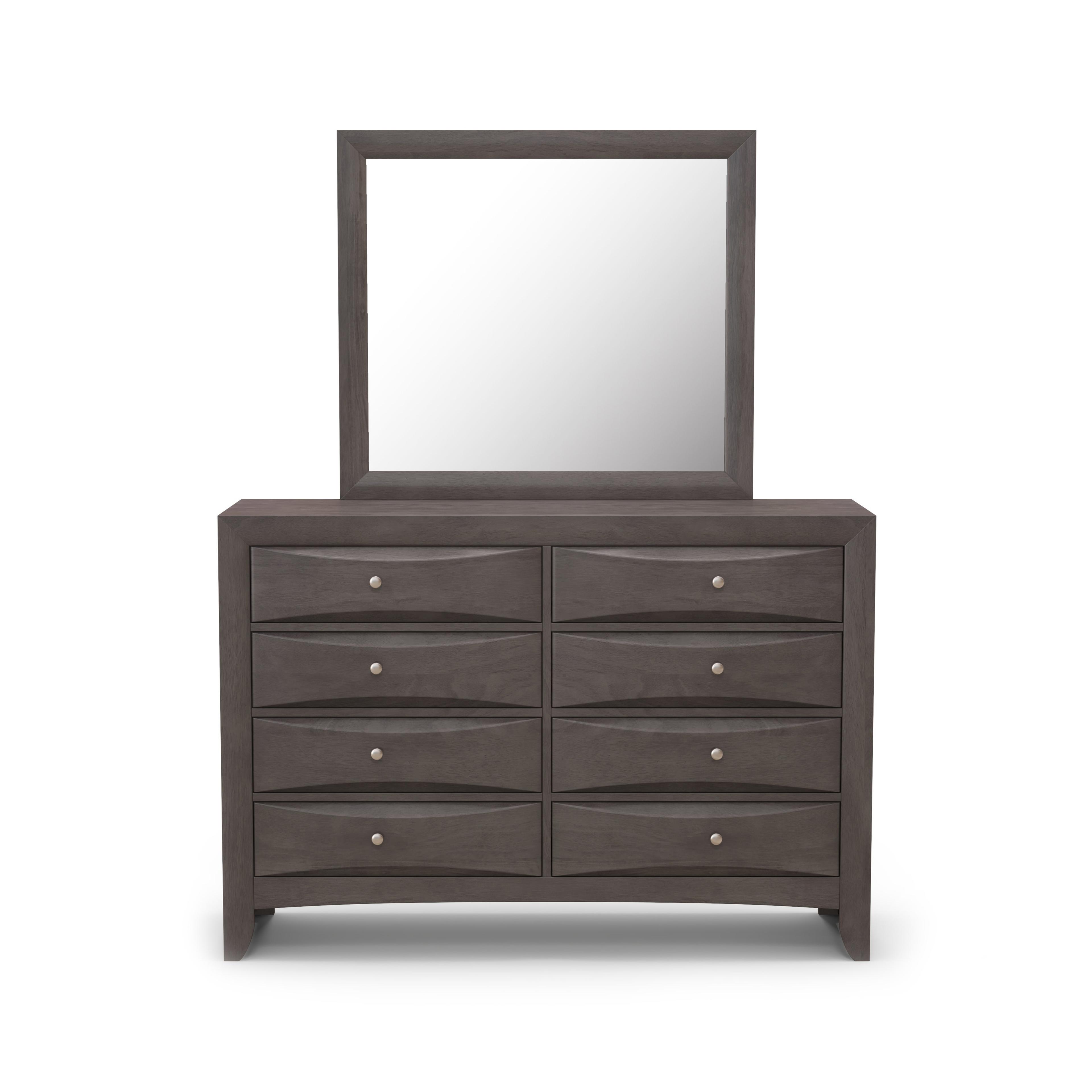 Emily Grey Dresser & Mirror
