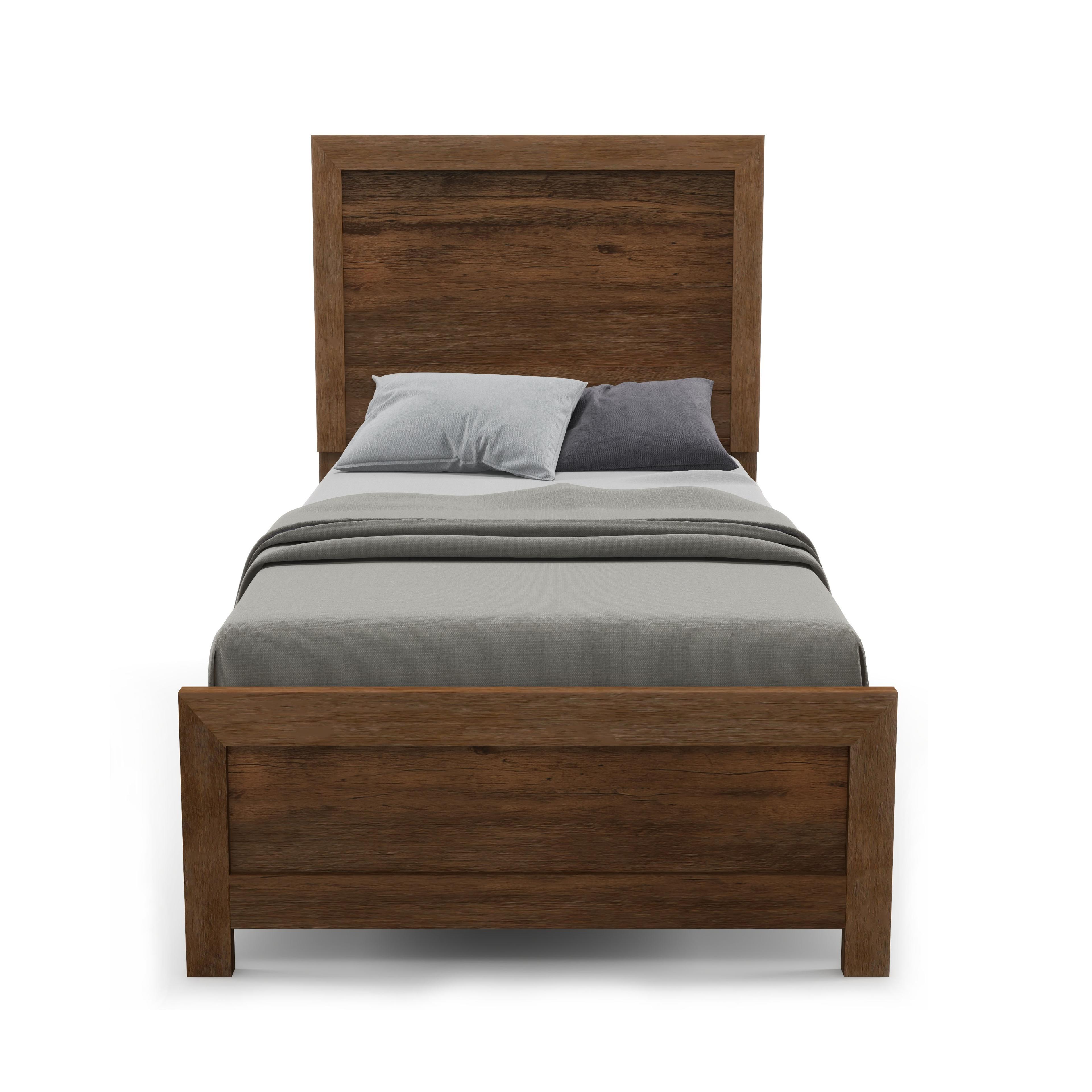 Gilliam Twin Brown Complete Bed