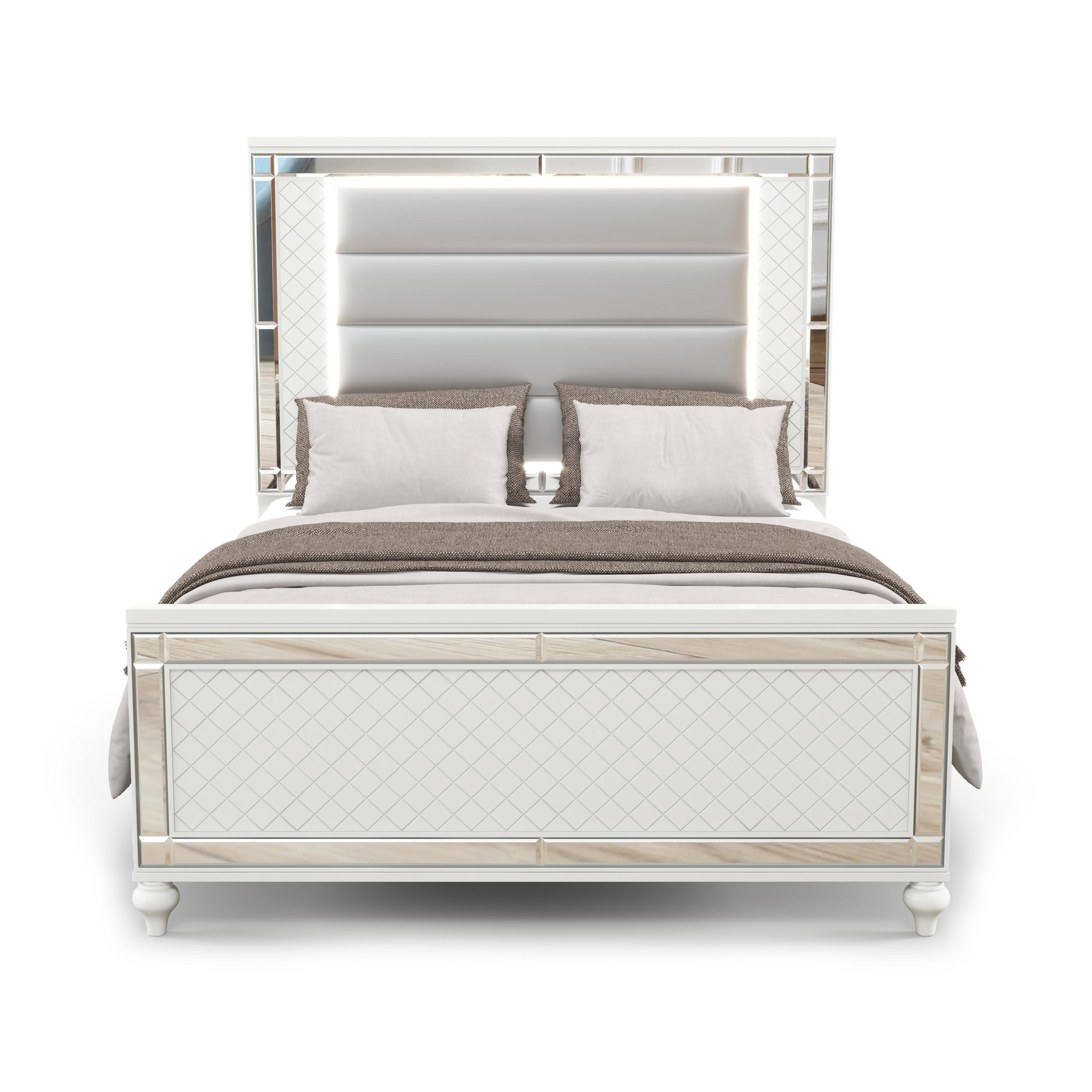 Malibu Queen Bed with LED Lighting