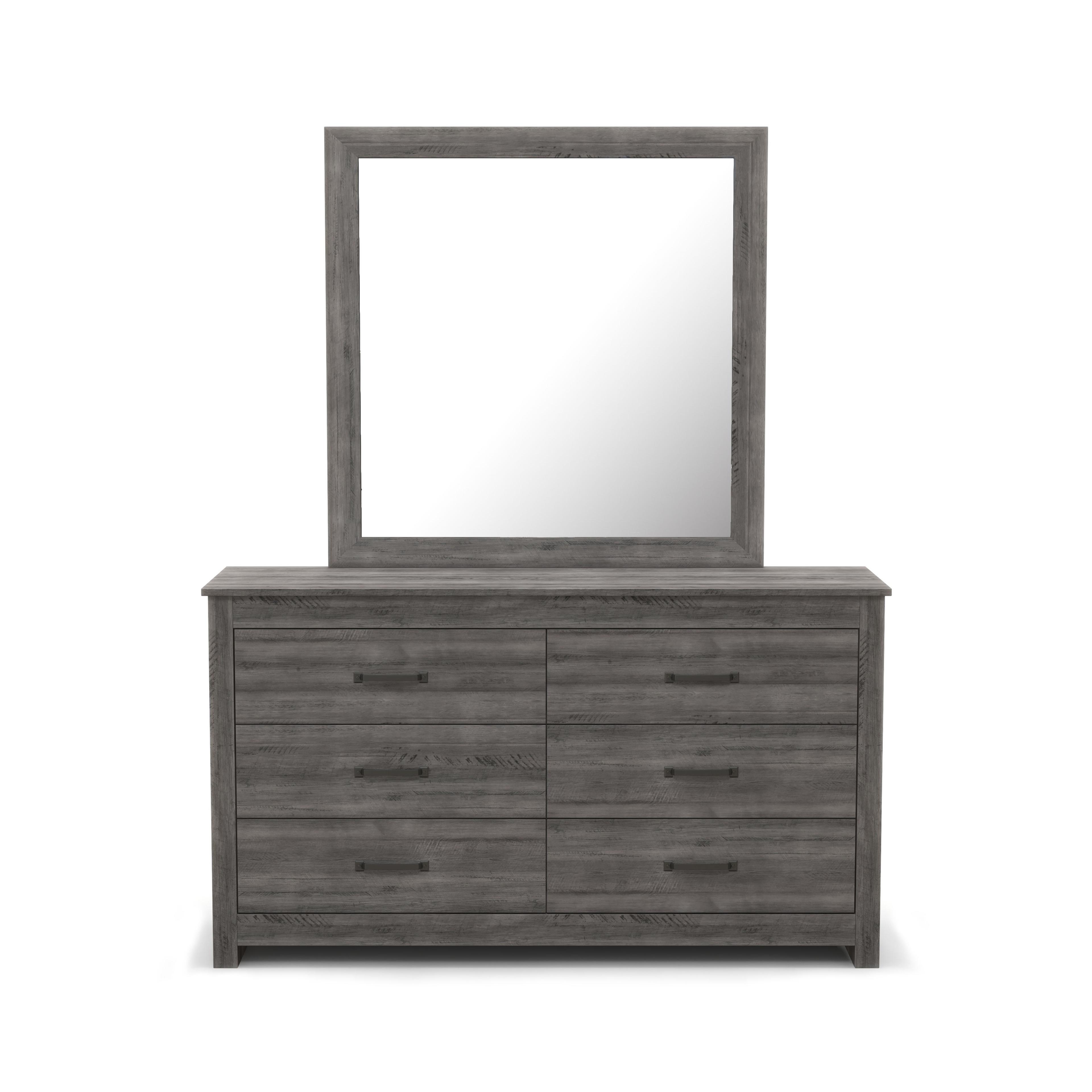 Langston Grey Dresser and Mirror