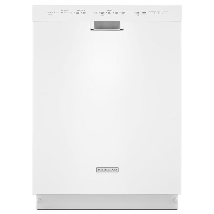 KitchenAid KDFE104DWH 24" Built-in Dishwasher with ProWash  Cycle in White