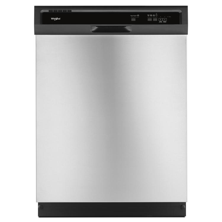 Whirlpool WDF330PAHS 24" Heavy-Duty Dishwasher w/ 1-Hour Wash Cycle - Stainless Steel