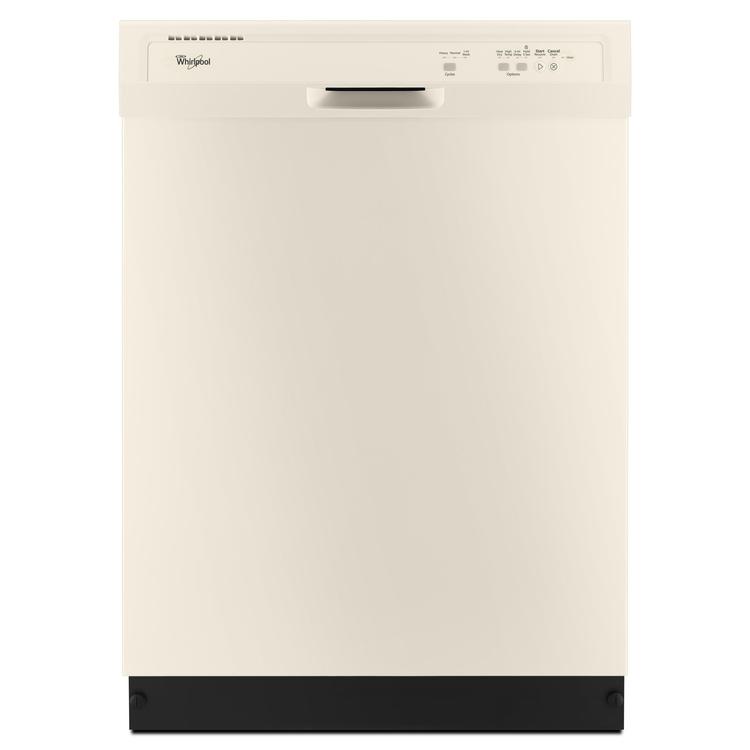 Whirlpool WDF330PAHT 24" Heavy-Duty Dishwasher w/ 1-Hour Wash Cycle - Biscuit