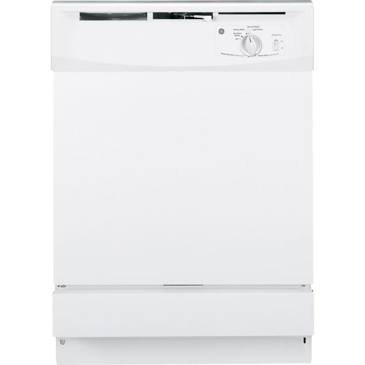 GE GSD2100VWW 24" Built-In Dishwasher - White