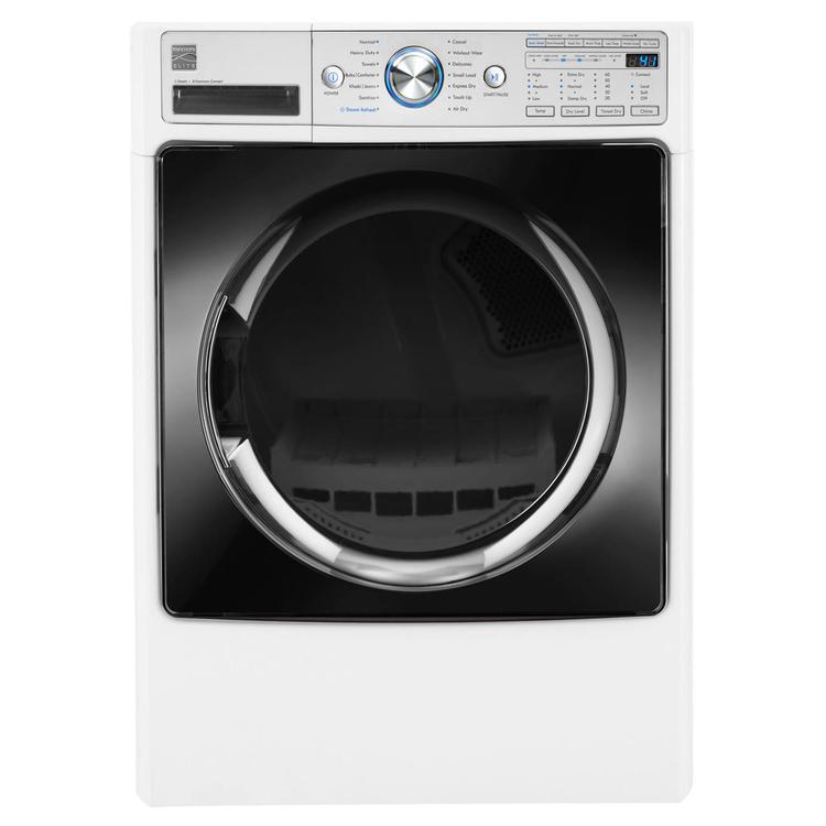 Kenmore Elite 91582 Gas Dryer with Steam - White