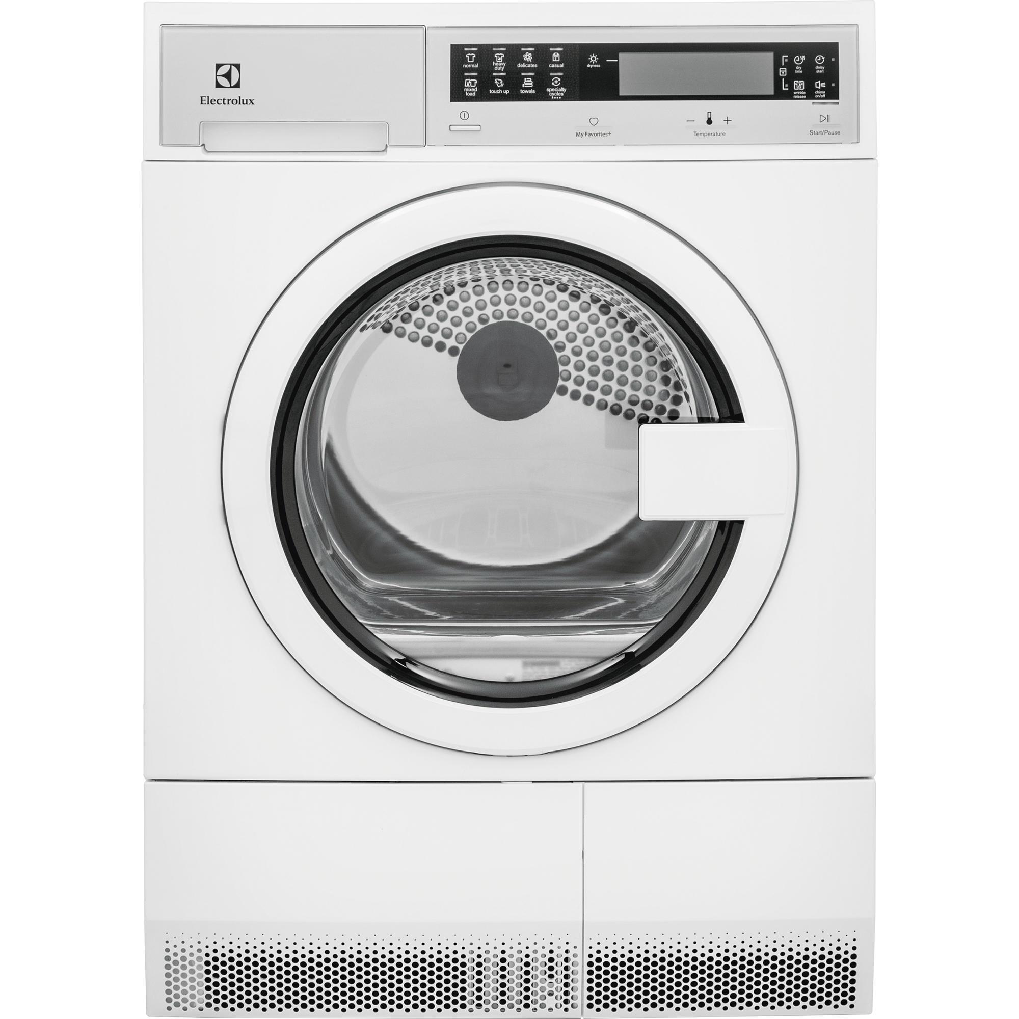 Electrolux EIED200QSW 4.0 Cu. Ft. Front Load Compact Ventless Dryer - White