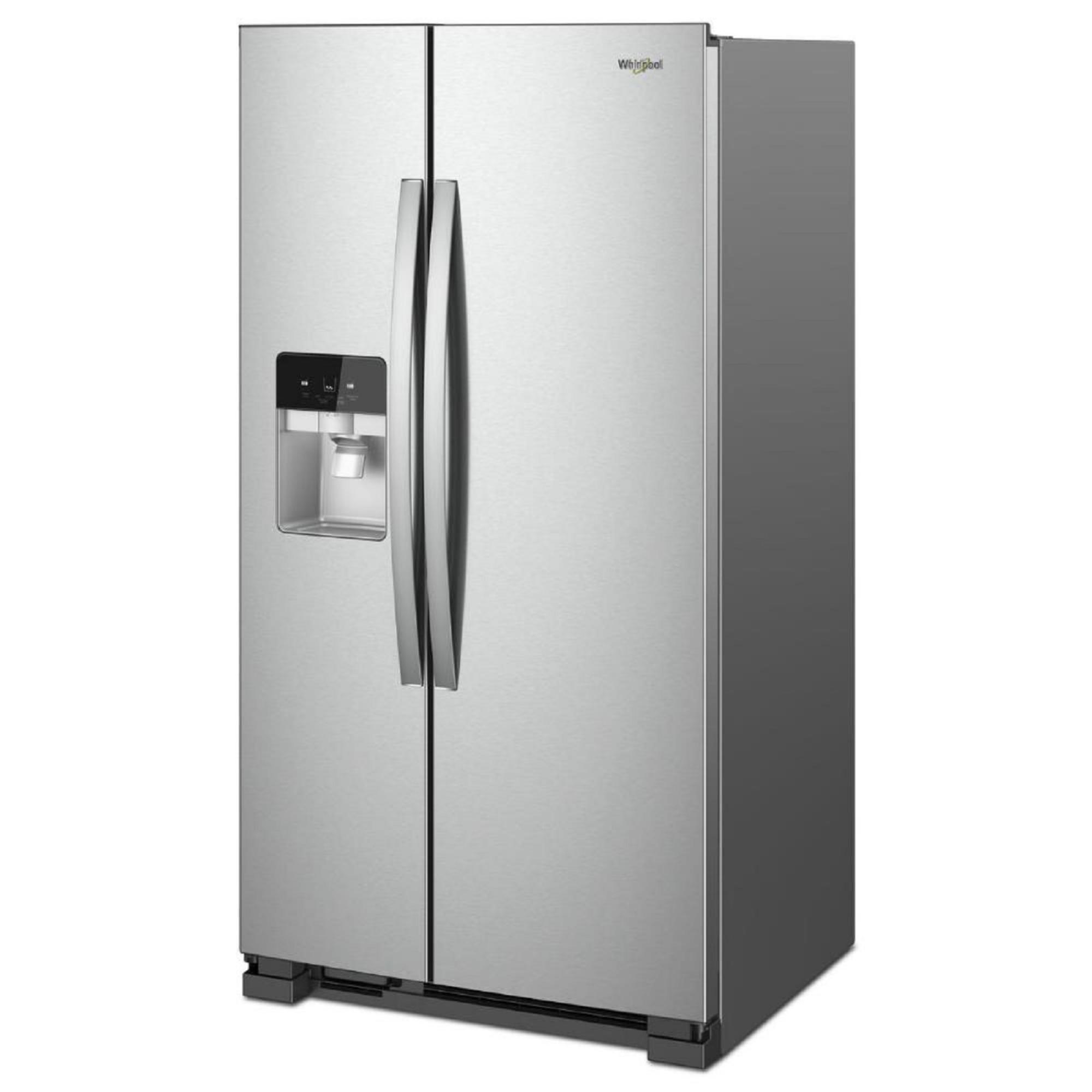 Whirlpool WRS325SDHZ 24.6 Cu. Ft. Side-by-Side Refrigerator - Stainless steel