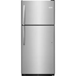 Kenmore Top Freezer Refrigerator with Ice Maker - Fingerprint-Resistant Stainless Steel  - By American Freight